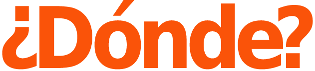 ¿dónde?